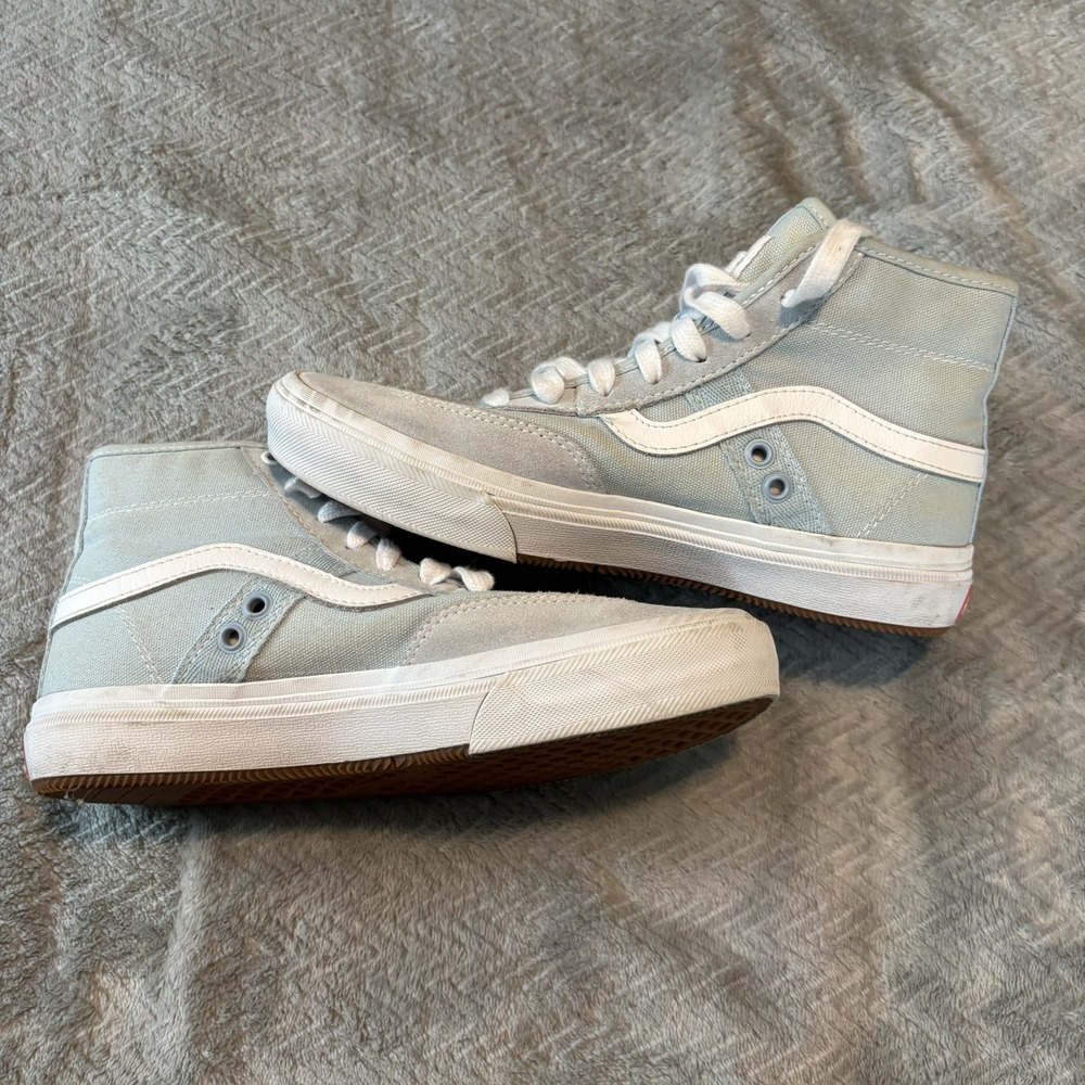 Vans Gilbert Crockett High Men's Size US 6 Light Grey Blue